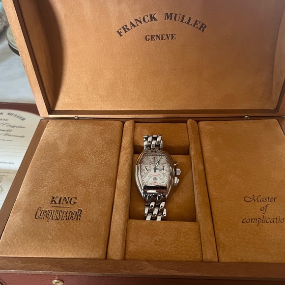 Franck Muller King Conquistador Silver Men's Watch - 8005CC - Picture 4 of 14